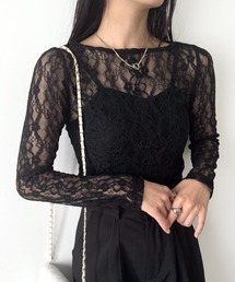 ストレッチレース シアートップス