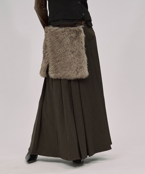 新品未使用CHIEKO+ ファーベルト fur tail belt 新品未使用CHIEKO+ ファーベルト fur tail belt ファーベルト