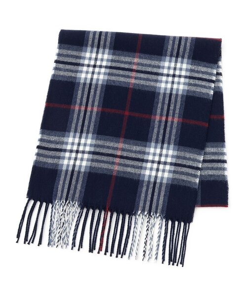 by LOVEiT（バイラビット）の「チェックマフラー（マフラー・キッズ・ネイビー/レッド/グリーン・F）」の3枚目の写真