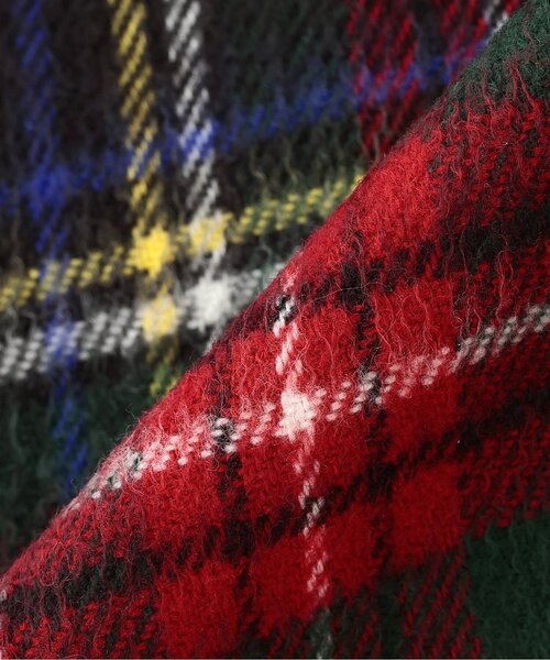 by LOVEiT（バイラビット）の「チェックマフラー（マフラー・キッズ・ネイビー/レッド/グリーン・F）」の5枚目の写真