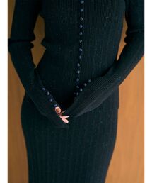 LAGUNAMOON | ボタンデザインニットセットアップ(ワンピース)