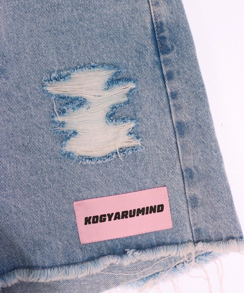 KOGYARU×ANAP デニム ショートパンツ × レッグウォーマー（デニム