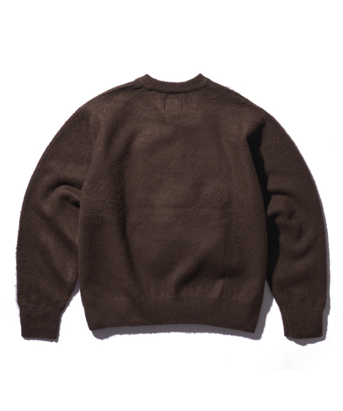 AECA(エイカ)の「AECA LOVE DOODLE KNIT-BROWN(ニット/セーター・レディース・その他・MEDIUM/LARGE/SMALL/W)」の5枚目の写真