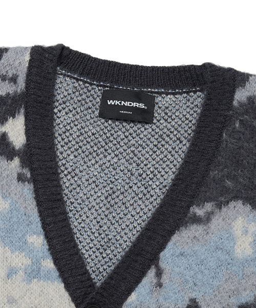 WKNDRS(ウィーキャンドース)の「MUSHROOM CARDIGAN (CHARCOAL)(カーディガン/ボレロ・レディース・その他・MEDIUM/LARGE/X-LARGE)」の3枚目の写真