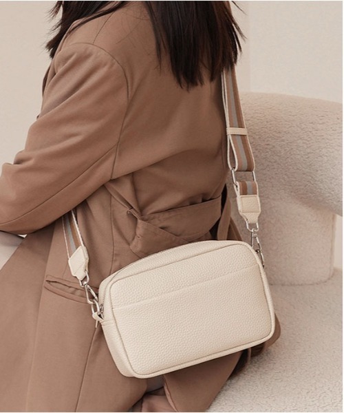 BACKYARD FAMILY(バックヤードファミリー)の「斜めがけショルダーバッグ ミニ gbag4121(ショルダーバッグ・レディース・スカイブルー/ベージュ/ホワイト/キャメル/ブラック・FREE)」の12枚目の写真
