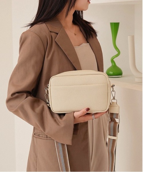 BACKYARD FAMILY(バックヤードファミリー)の「斜めがけショルダーバッグ ミニ gbag4121(ショルダーバッグ・レディース・スカイブルー/ベージュ/ホワイト/キャメル/ブラック・FREE)」の18枚目の写真