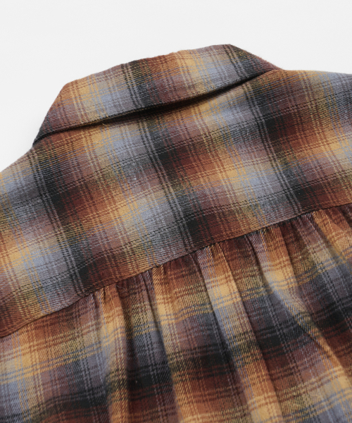 FRIZMWORKS(フリズムワークス)の「FLANNEL CHECK WORK SHIRT _ BROWN SKY(シャツ/ブラウス・メンズ・その他・LARGE/X-LARGE/SMALL/MEDIUM)」の7枚目の写真