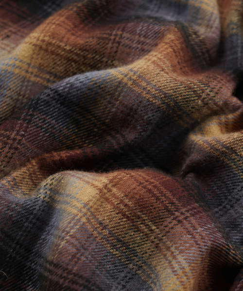FRIZMWORKS(フリズムワークス)の「FLANNEL CHECK WORK SHIRT _ BROWN SKY(シャツ/ブラウス・メンズ・その他・LARGE/X-LARGE/SMALL/MEDIUM)」の8枚目の写真