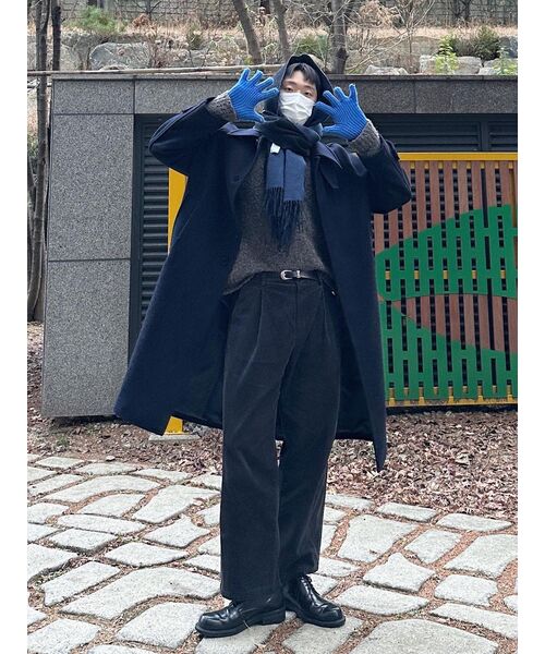 MUSINSA STANDARD（ムシンサスタンダード）の「ワイドコーデュロイパンツ[グレー]（その他パンツ・メンズ・その他・38/36/34/32/30/31/33/26/27/28/29）」の14枚目の写真