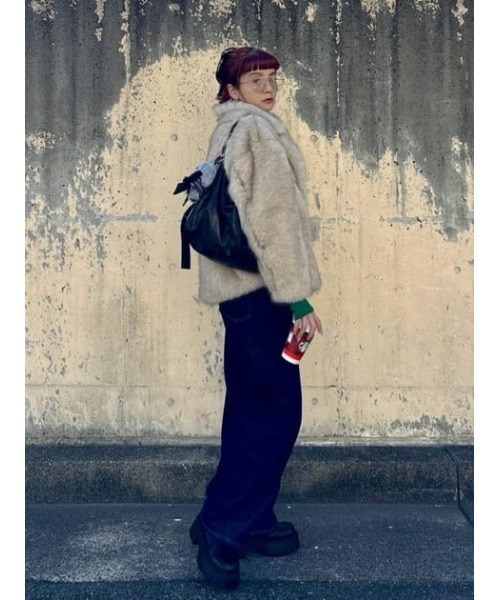 セール】フェイクファーピーコート（ピーコート）｜RODEO CROWNS WIDE