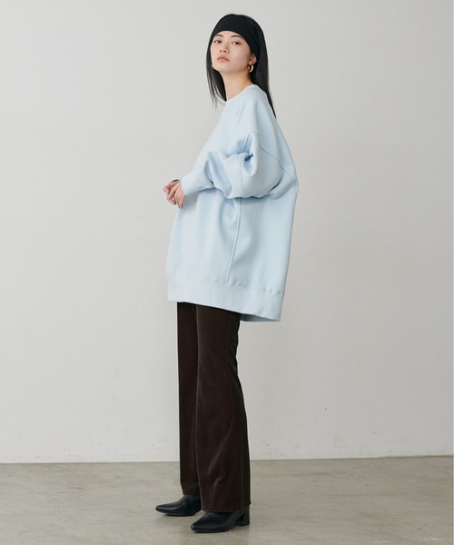 LARUTA（ラルータ）の「【LARUTA】美脚シルエットソフトベロアパンツ（その他パンツ・レディース・ブラック/ブラウン・MEDIUM/LARGE）」の16枚目の写真