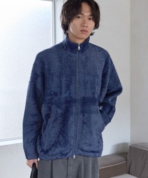 PBLIM | 《UNISEX》シャギーZIPカーデ(カーディガン/ボレロ)