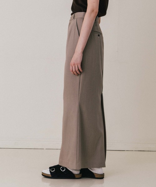 CREDONA(クレドナ)の「【THE C】ICHIGUN SKIRT/イチグンスカート(スカート・レディース・ベージュ・1/0)」の7枚目の写真