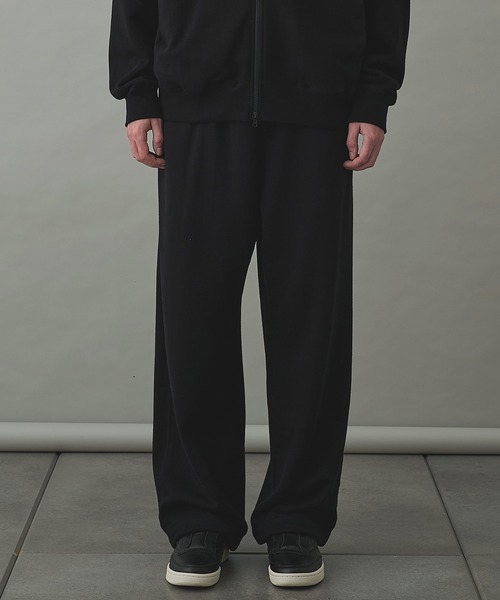 N.HOOLYWOOD（N.ハリウッド）の「【N.HOOLYWOOD】別注 9256-CP01-901 EASY PANTS（スウェットパンツ・メンズ・ブラック/グレー・36/38/40）」の2枚目の写真