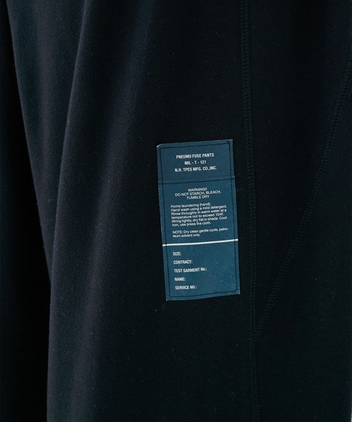 N.HOOLYWOOD（N.ハリウッド）の「【N.HOOLYWOOD】別注 9256-CP01-901 EASY PANTS（スウェットパンツ・メンズ・ブラック/グレー・36/38/40）」の9枚目の写真