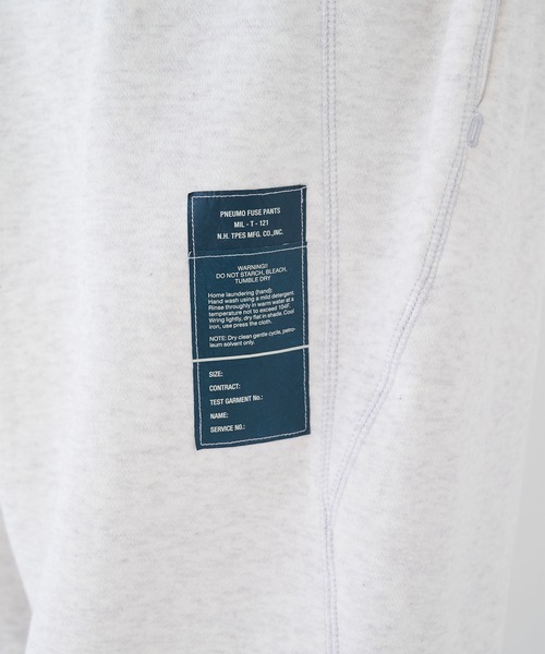 N.HOOLYWOOD（N.ハリウッド）の「【N.HOOLYWOOD】別注 9256-CP01-901 EASY PANTS（スウェットパンツ・メンズ・ブラック/グレー・36/38/40）」の15枚目の写真