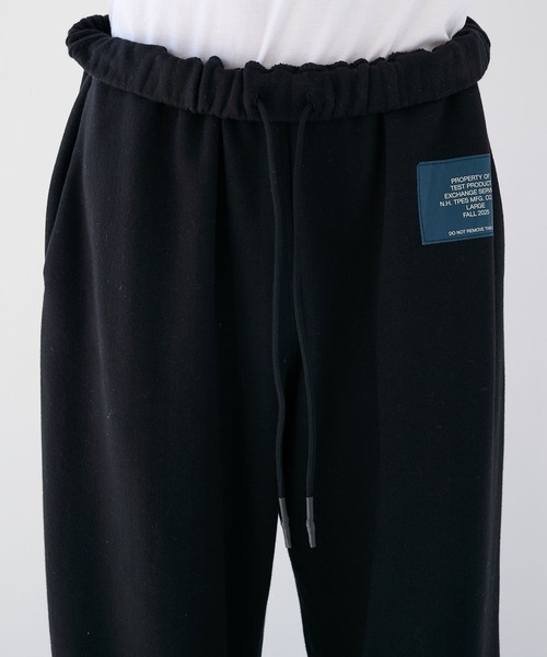 N.HOOLYWOOD（N.ハリウッド）の「【N.HOOLYWOOD】別注 9256-CP01-901 EASY PANTS（スウェットパンツ・メンズ・ブラック/グレー・36/38/40）」の8枚目の写真