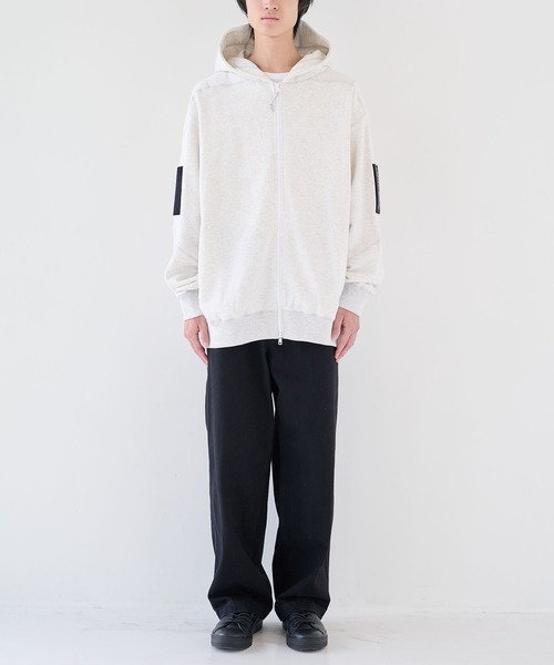 N.HOOLYWOOD（N.ハリウッド）の「【N.HOOLYWOOD】別注 9256-CP01-901 EASY PANTS（スウェットパンツ・メンズ・ブラック/グレー・36/38/40）」の3枚目の写真