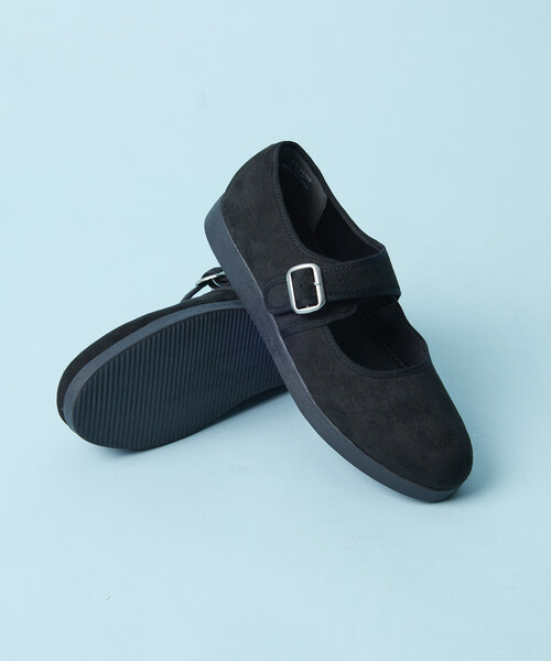 FREAK'S STORE（フリークスストア）の「限定展開 レザレットSW メリージェーン / ベルテッドシューズ（スニーカー・メンズ・ブラック/ダークブラウン・24.0cm/25.0cm/23.0cm/26.0cm/27.0cm/28.0cm）」の4枚目の写真