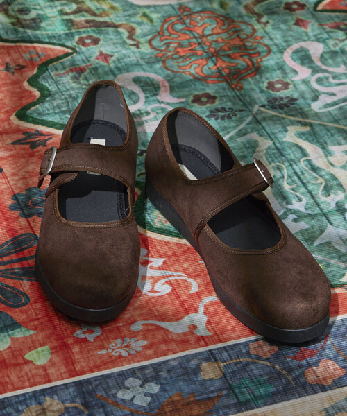 FREAK'S STORE（フリークスストア）の「限定展開 レザレットSW メリージェーン / ベルテッドシューズ（スニーカー・メンズ・ブラック/ダークブラウン・24.0cm/25.0cm/23.0cm/26.0cm/27.0cm/28.0cm）」の10枚目の写真