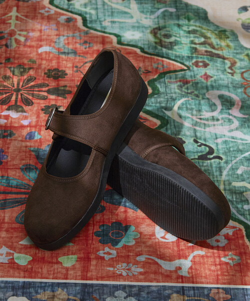 FREAK'S STORE（フリークスストア）の「限定展開 レザレットSW メリージェーン / ベルテッドシューズ（スニーカー・メンズ・ブラック/ダークブラウン・24.0cm/25.0cm/23.0cm/26.0cm/27.0cm/28.0cm）」の12枚目の写真