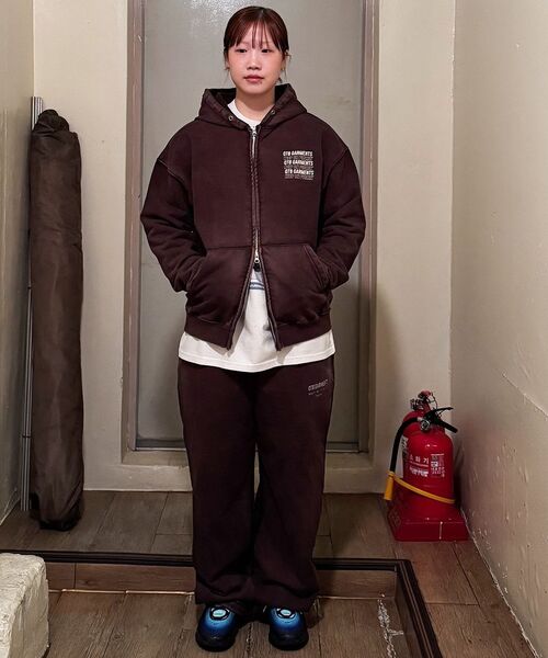 QT8 GARMENTS（キューティーエイトガーメント）の「RG String Washed Sweatpants (Black)（スウェットパンツ・レディース・その他・MEDIUM/LARGE/X-LARGE）」の3枚目の写真