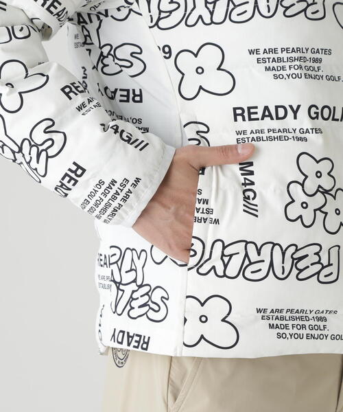 PEARLY GATES（パーリーゲイツ）の「【PEARLY GATES】NyストレッチBIGリップストップ中綿2WAYスニードジャック ＜ロゴ×花柄＞（その他トップス・メンズ・ホワイト系その他・MEDIUM/LARGE/X-LARGE/XX-LARGE）」の11枚目の写真