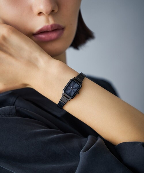 Jouete（ジュエッテ）の「[タイムピース] ソーラー オクタゴン（アナログ腕時計・レディース・ブラック系その他・FREE）」の4枚目の写真