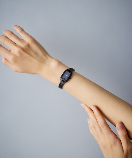 Jouete（ジュエッテ）の「[タイムピース] ソーラー オクタゴン（アナログ腕時計・レディース・ブラック系その他・FREE）」の5枚目の写真