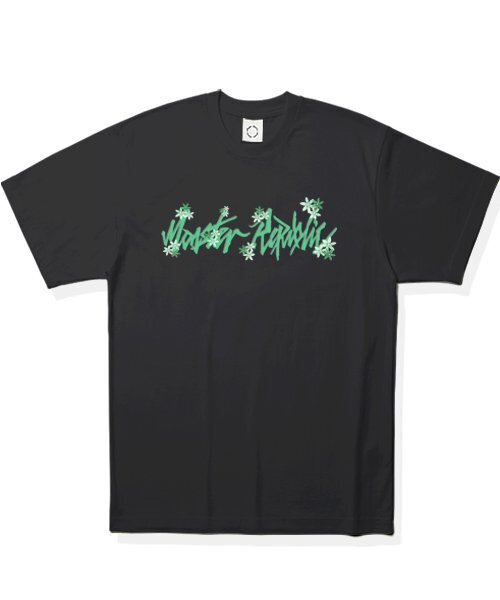 MONSTER REPUBLIC(モンスターリパブリック)の「ムーブメントベーシックフラワーグリーンTシャツブラック(Tシャツ/カットソー・レディース・その他・X-LARGE/LARGE/MEDIUM/SMALL)」の1枚目の写真