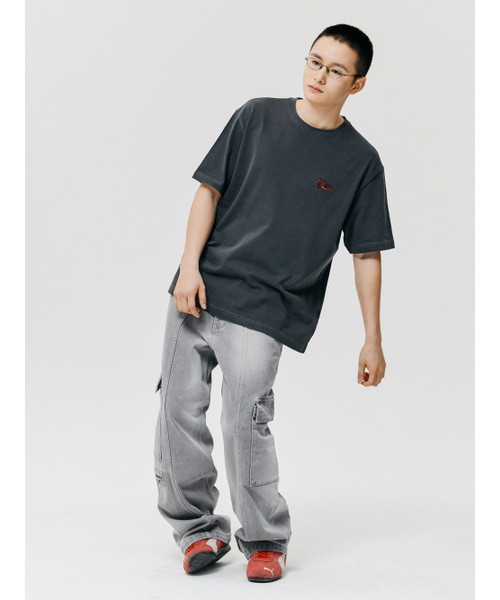 PHYSICAL DEPARTMENT(フィジカル デパートメント)の「スモールスタテール半袖Tシャツ_ブラック(Tシャツ/カットソー・レディース・その他・MEDIUM/SMALL/X-SMALL/XX-LARGE/LARGE/X-LARGE)」の9枚目の写真