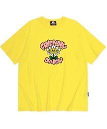 TRIPLE FLOWERCUP GRAPHIC Tシャツ - イエロー