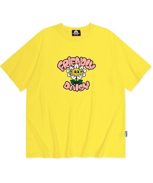 TRIPSHION(トリップション)の「TRIPLE FLOWERCUP GRAPHIC Tシャツ - イエロー(Tシャツ/カットソー・メンズ・その他・LARGE/MEDIUM/X-LARGE)」の1枚目の写真