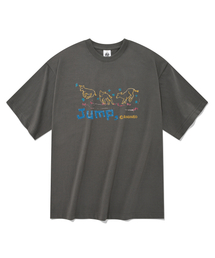 ジャンプ半袖Tシャツグレー