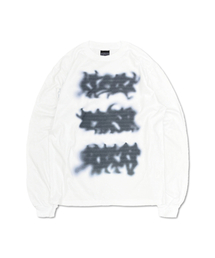 DURT（ ）の「RUNNER LONG SLEEVE TEE (WHITE)（Tシャツ/カットソー）」