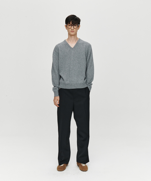 HEUTE(ホイテ)の「MATTHEW WOOL WIDE PANTS (BLACK)(その他パンツ・メンズ・ブラック・LARGE)」の4枚目の写真
