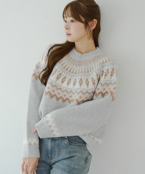 球心もちもちニット（ニット/セーター）｜Another Branch olive des