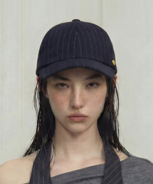 UNDERCONTROL STUDIO（アンダーコントロールスタジオ）の「ベーシックボールキャップ6パネルボールキャップ/モッズピンストライプ/ネイビー（キャップ）」