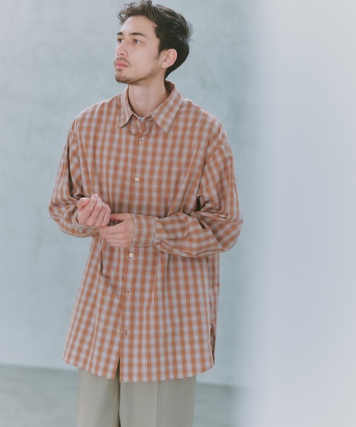 【NewAnce】New Standard Check Shirts -Over Fit -