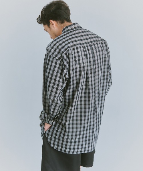 NewAnce(ニュアンス)の「【NewAnce】New Standard Check Shirts -Over Fit -(シャツ/ブラウス・メンズ・ブラウン/ブラック・L/M)」の5枚目の写真