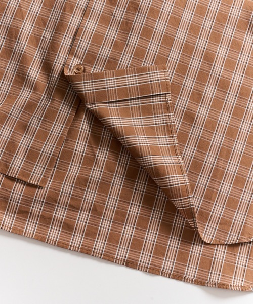 NewAnce(ニュアンス)の「【NewAnce】New Standard Check Shirts -Over Fit -(シャツ/ブラウス・メンズ・ブラウン/ブラック・L/M)」の17枚目の写真