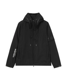 HARDGEAR APPAREL（ハードギアアパレル）の「フードパーカーウィンドブレーカー ブラック（ナイロンジャケット）」