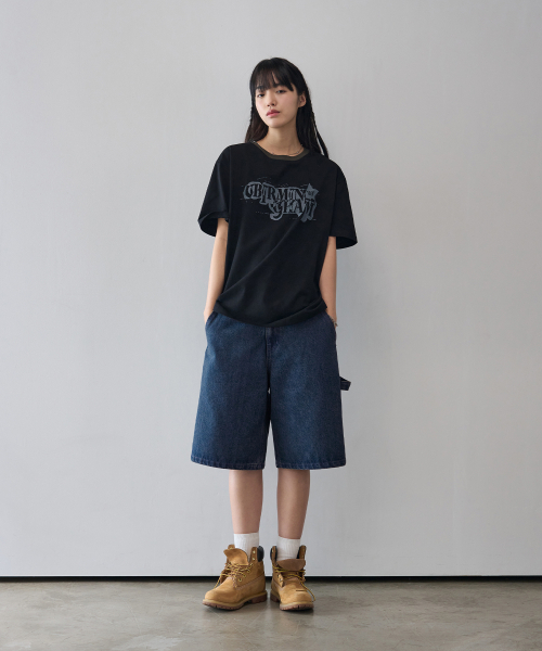OURDAYZ（アワーデイズ）の「ウェールズカーペンターバミューダデニムパンツ[BLUE]（その他パンツ・レディース・その他・SMALL/MEDIUM/LARGE/X-LARGE）」の3枚目の写真