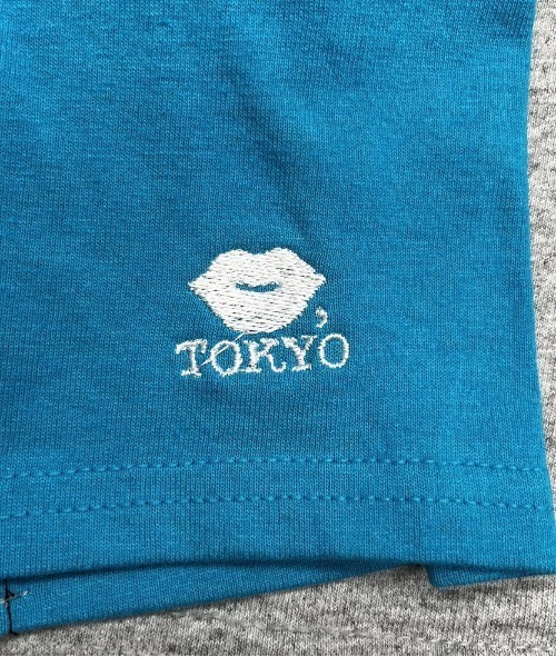 ＪＵＧＬＡＮＳ（ユグランス）の「【KISS,TOKYO】リメイクTシャツ ブルー×グレー インディアン（Tシャツ/カットソー・メンズ・その他・ONE SIZE）」の7枚目の写真