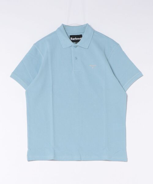 Barbour(バブアー)の「【Barbour】barbour original sports polo shirt af(ポロシャツ・メンズ・オリーブ/スカイブルー/グリーン/ネイビー/ブラック/ホワイト系1/ホワイト/ブラウン/グレー・M/XXL/L/XL)」の12枚目の写真
