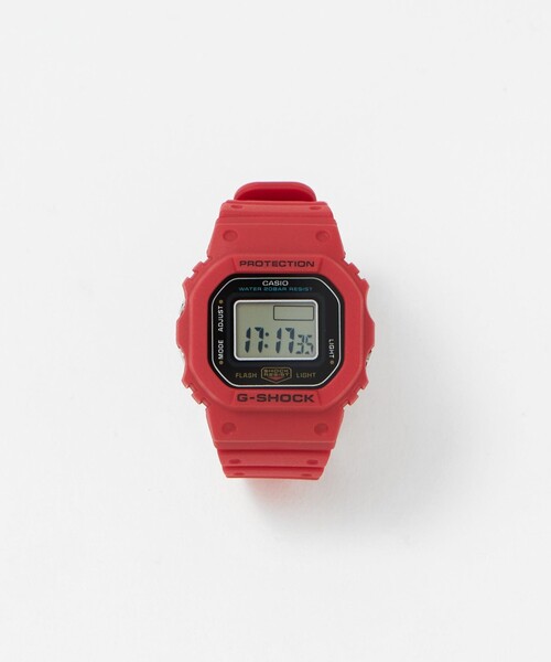 CASIO(カシオ)の「<CASIO>G-SHOCK nano 時計 リングウォッチ(デジタル腕時計・メンズ・ブラック/レッド・FREE)」の1枚目の写真