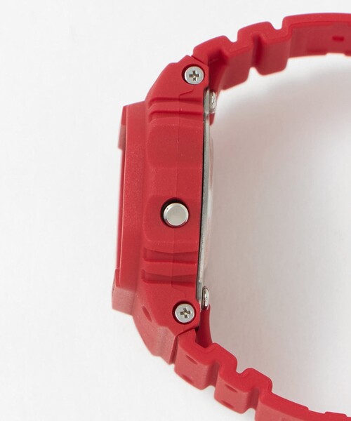 CASIO(カシオ)の「<CASIO>G-SHOCK nano 時計 リングウォッチ(デジタル腕時計・メンズ・ブラック/レッド・FREE)」の6枚目の写真