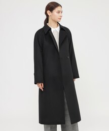 Paul Stuart（ポールスチュアート）の「【eclat掲載】ウールカシミヤビーバー　コート（チェスターコート）」