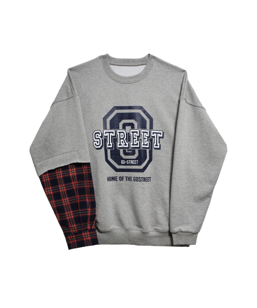 GOSTREET（ゴーストリート）の「ロゴシャツ スウェット グレー（スウェット・メンズ・その他・MEDIUM/LARGE）」の2枚目の写真