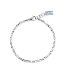 JBANS CLASSIC（ジェイバンスクラシック）の「33 Soft Ring Slim Layered Chain Bracelet (C2503AC1284_SV)（ブレスレット・レディース）」
